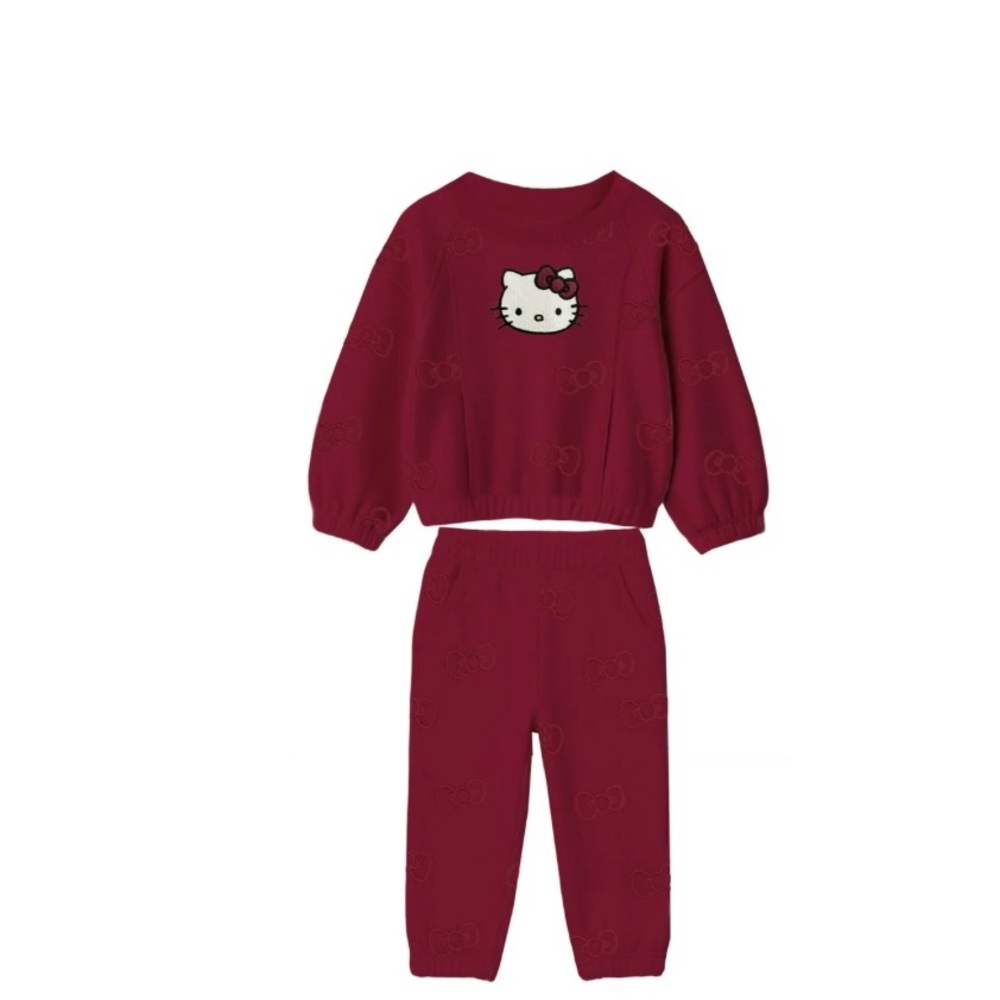 Hello Kitty Kids Matching Set - Red